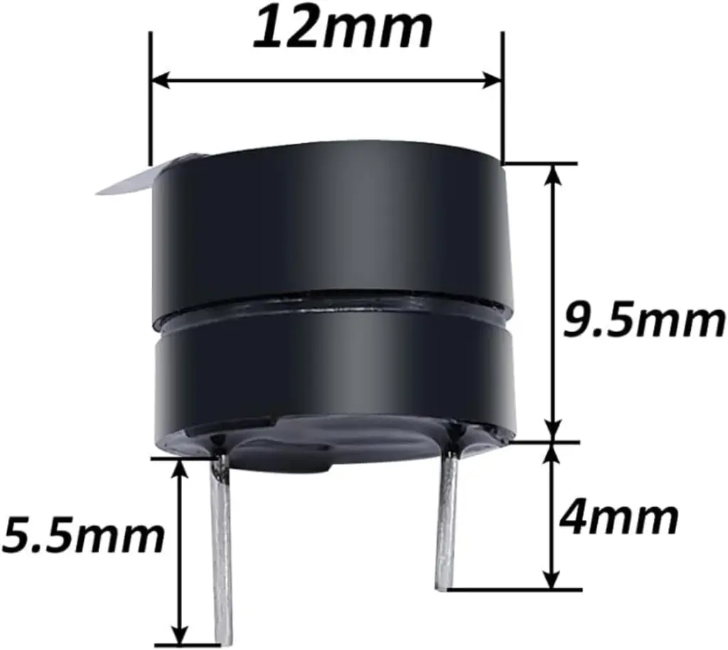 5V Sonnerie Active Alarme électronique magnétique Longue et Continue bip pour Arduino1.webp