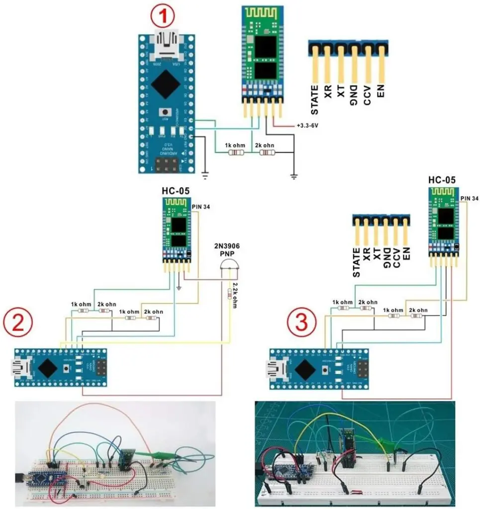 HC-06 HC-05 Bluetooth Module Transceiver or Base Module HC06 HC07 HC052.webp