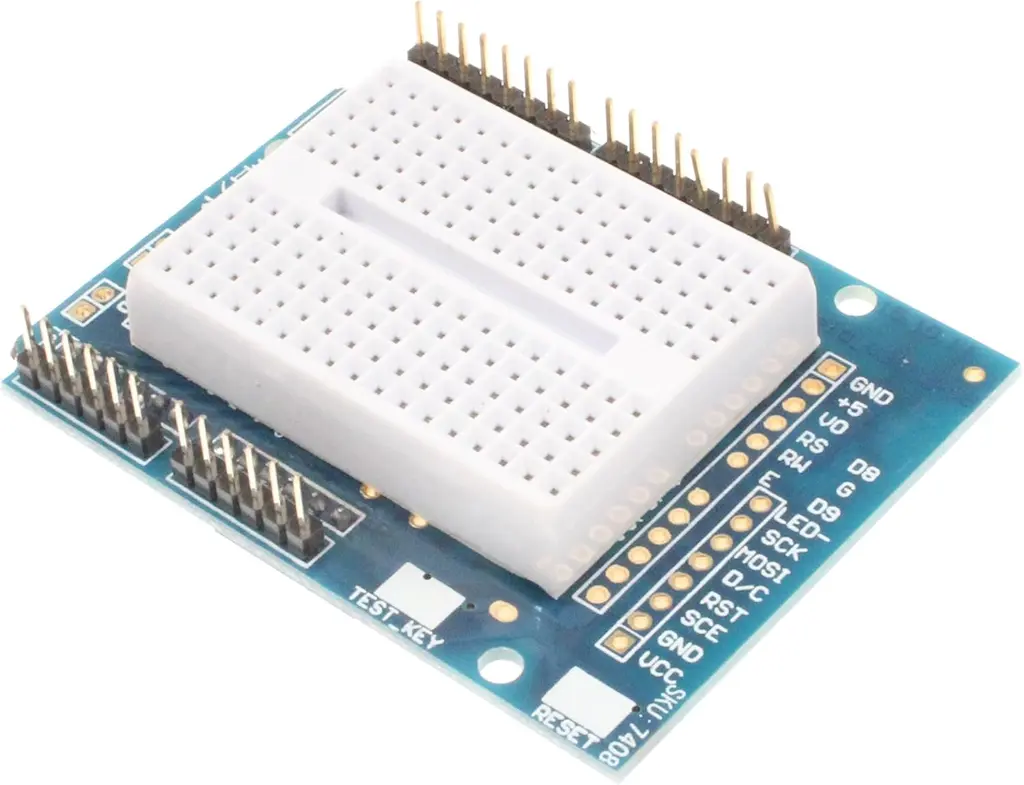 Uno R3 Proto Shield Prototype Expansion Board with SYB-170 Mini Breadboard Based for UNO ProtoShield3.webp