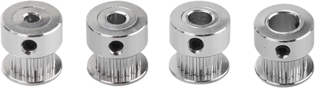 Pulley 16 Tooth20 Teeth GT2 Aluminum Timing Pulley, Bore 456.358mm, Synchronous Wheels Gear Part for Width 6mm4.webp