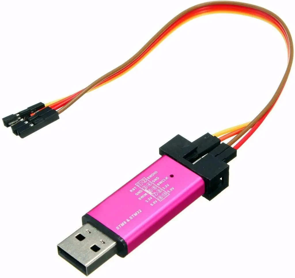 ST-Link V2 Emulator Downloader Programmer STM32F103C8T6 STM8 STM32 with Cable (2.webp