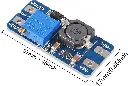 MT3608,  2V-24V to 5V-28V, DC-DC Boost Converter 2A Adjustable Step Up Module Voltage Regulator Board_2.webp