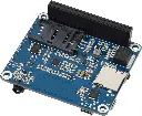 Waveshare 4G3G2GGSMGPRSGNSS Hat for Raspberry Pi 4 Jetson Nano Based on SIM7600E H Supports LTE CAT4 for Downlink Data Transfer1.webp