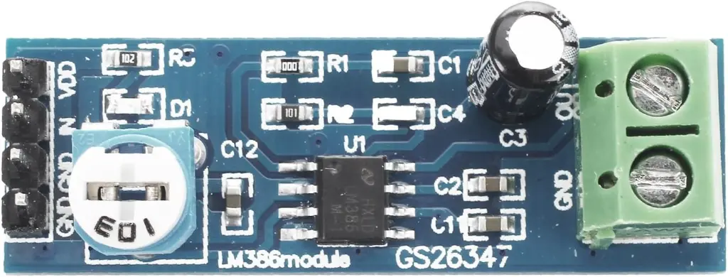 LM386 Audio Amplifier Module, 5–12 V_2.webp
