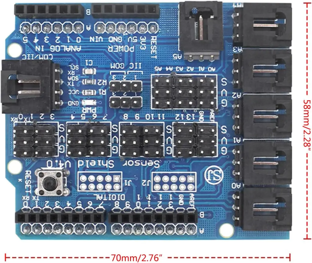 Sensors Shield V4.0 Digital Analog Module Electronic Sensors Expansion 3.webp