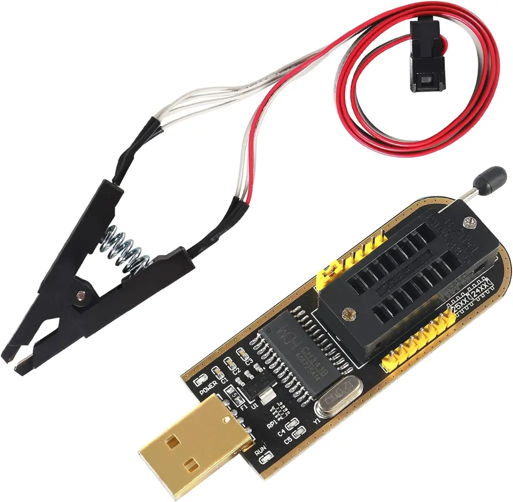 SOIC8 SOP8 Programming Module Kit with EEPROM Flash BIOS USB Test Clip + 1.8V Adapter + Soic8 Programming Module for EEPROM1.webp