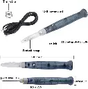 Fer à souder USB en forme de stylo 5 V 8 W, Kit d'outil de soudure portatif à chauffe rapide – Compact pour réparation électronique, projets DIY, bijouterie et PCB (ingénieursbricoleurs)2.webp