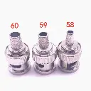 Coaxial Connector BNC RG58 RG59 RG60 Plug Crimp.webp