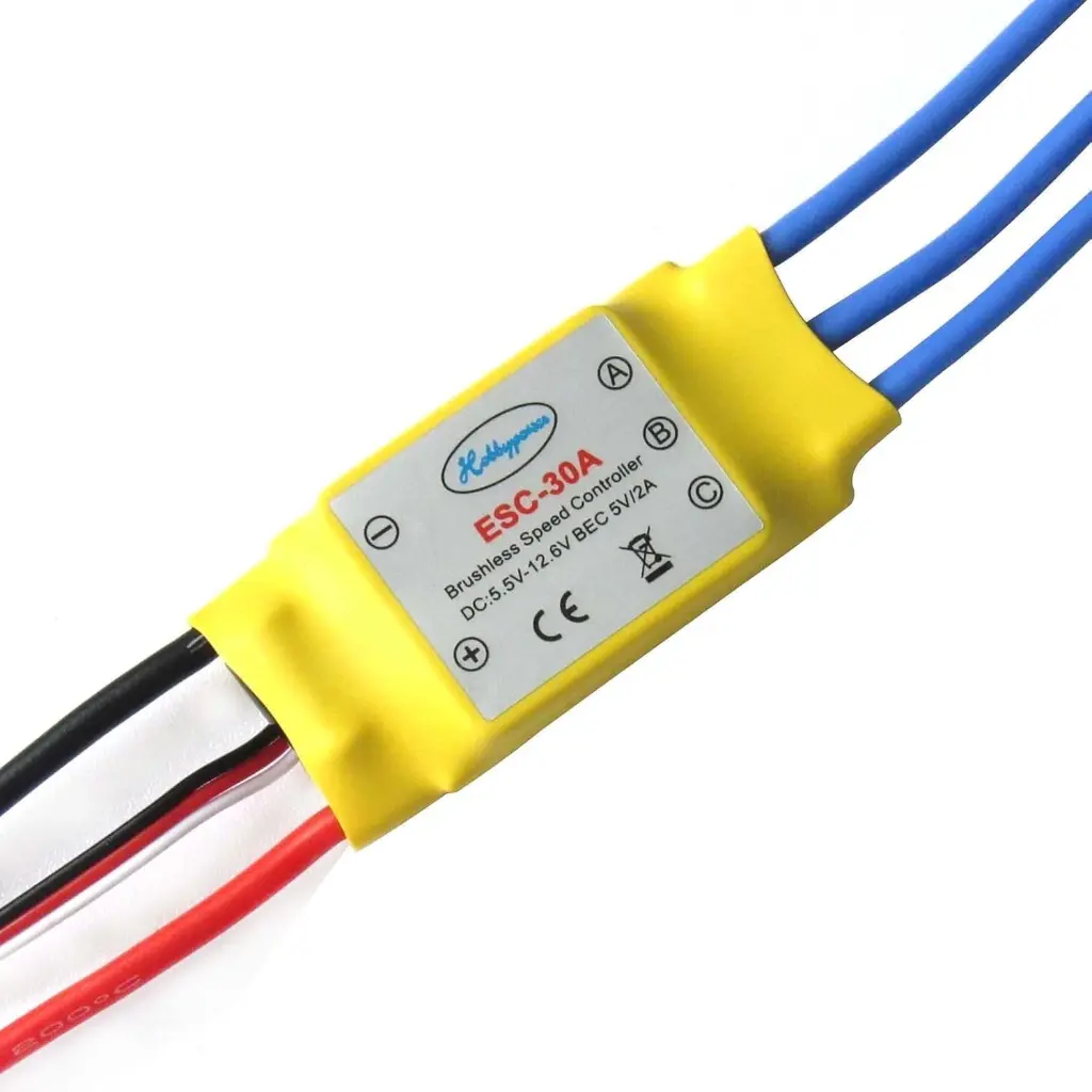 Hobbypower 30a Brushless Speed Controller ESC for X525 Multicopter Helicopter Airplane 2.webp