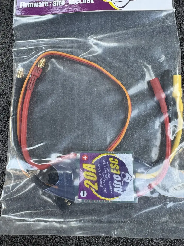 Afro Race Spec Mini 20A ESC Speed Controller for Multi-Rotors, 2-4S LiPo1.webp