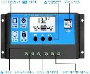 10A 20A 30A, compatible with 12V 24V, Automatic Solar Charge Controller with LCD for Solar Panels_3.webp