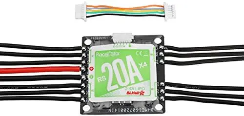 Racestar RS20Ax4 20A 4 in 1 Blheli_S support Dshot150 Dshot300 for FPV Racer1.webp