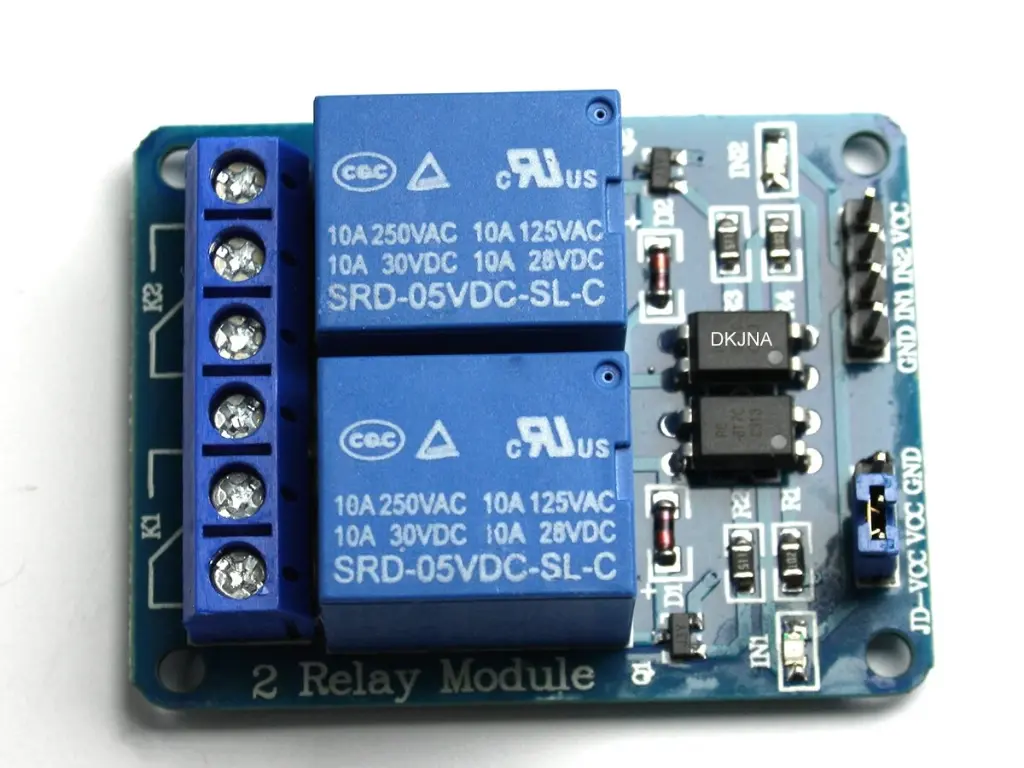 5V 230V Module relais 2CH DC.webp