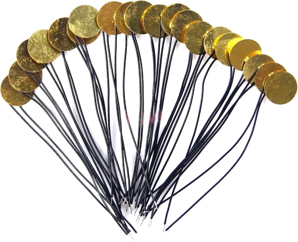 12mm Piezo Elements Sounder Sensor Trigger Drum Disc+wire copper2.webp