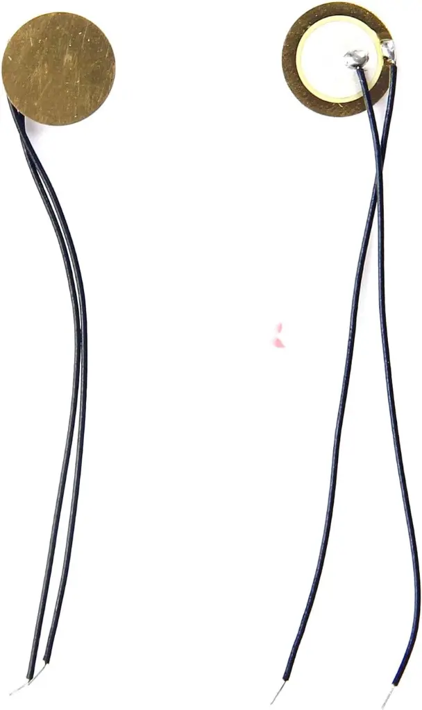 12mm Piezo Elements Sounder Sensor Trigger Drum Disc+wire copper1.webp