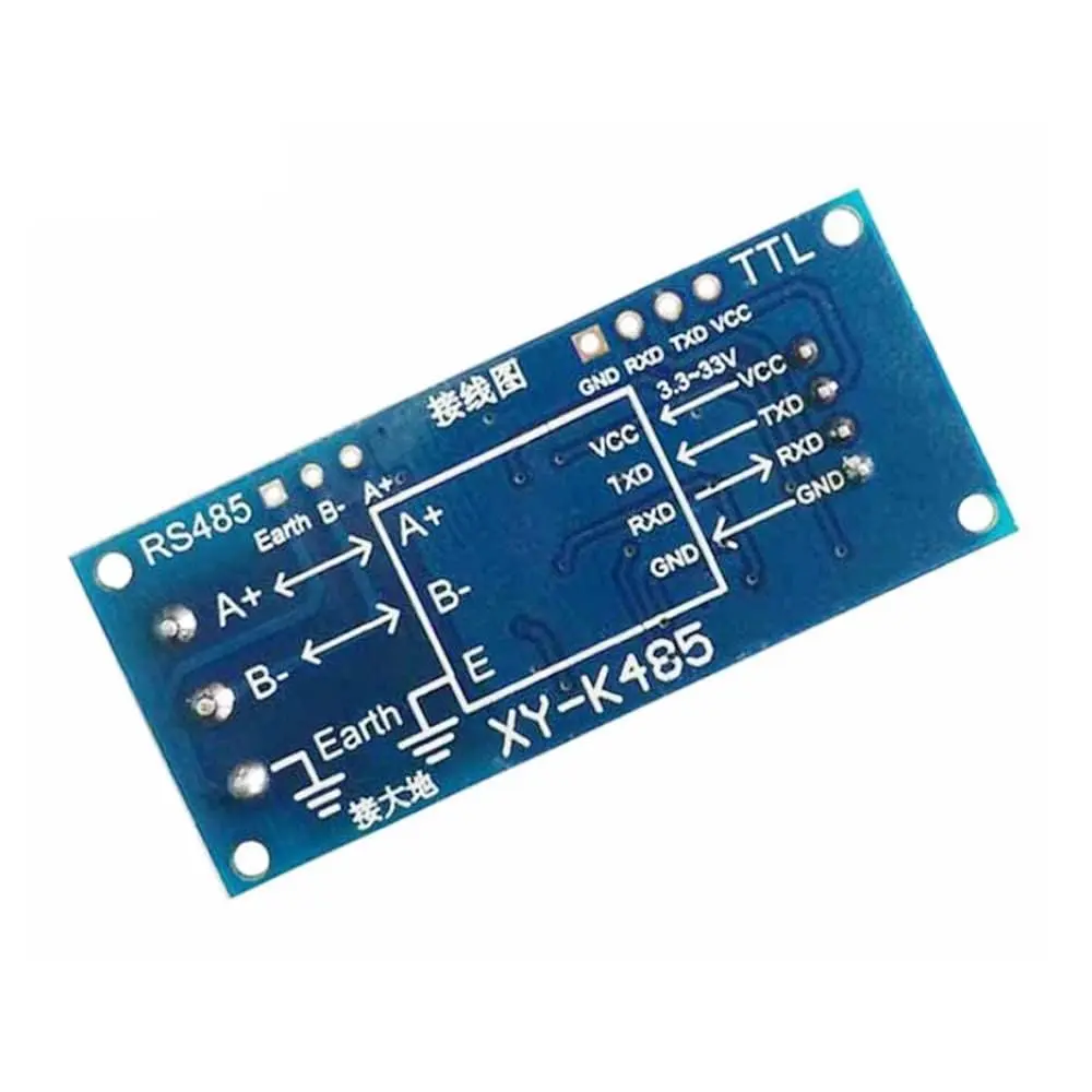 3.3V5V TTL to RS485 Adapter Module Signal Serial Port Power Converter for Arduino AVR with 24AWG Wire2.webp