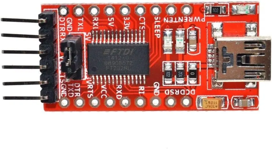 FTDI FT232RL 5V and 3.3V USB to TTL Serial Converter Adapter Module2.webp