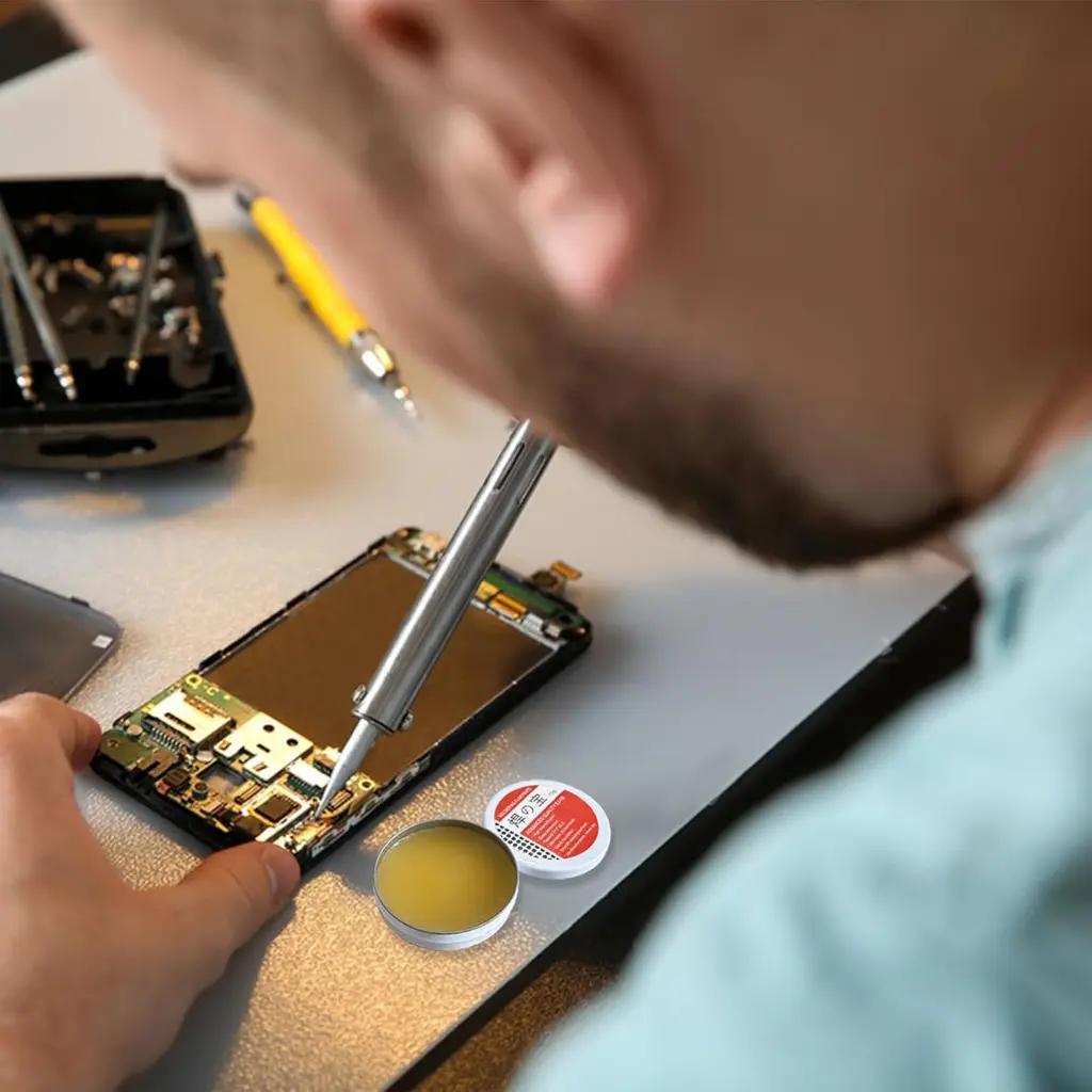 Rosin Solder Flux Paste, Flux for Soldering for SMD BGA LED PCB IC CPU electronic repair & soldering3.webp