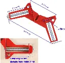 90 Degree Right Angle Clamps - Woodworking Set of 4, Adjustable Corner Square Clamp for Picture Frames, Welding, Fish-tanks, Cabinets, Shelf Holder, DIY Hand Tool 1.webp