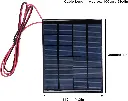 DC 6V 2W Solar Panel Cell Power Module Polycrystalline Silicon Solar Panel 100cm Cable DIY Solar Lawn Lights Flashlight Toys_1.webp