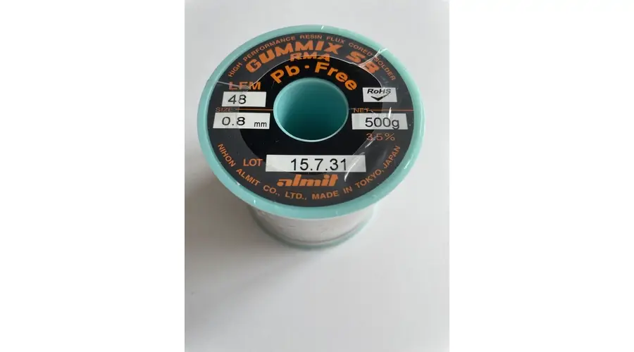 500g 0.8mm  3.5% flux Solder Wire Tin Wire Soldering Wire  with Strong Soldering Ability for Electronics Electrical.webp