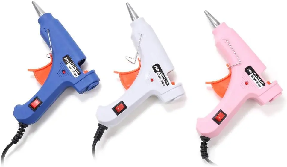 20W Hot Melt Glue Gun With Glues Stick Industrial Craft Mini Guns Thermo Electric Heat Temperature Tool For DIY Jewelry Making_2.webp