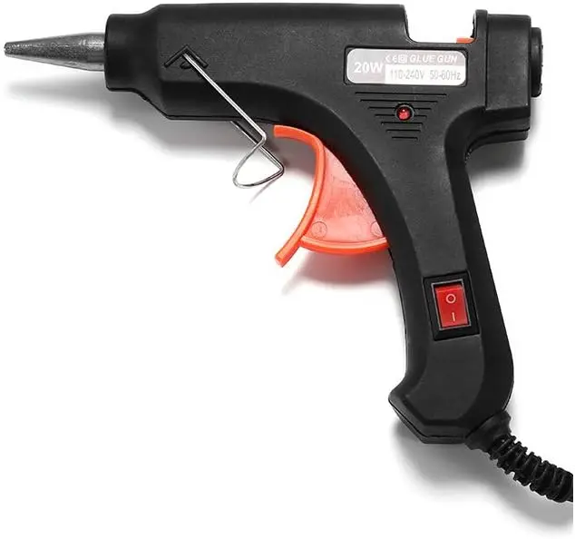 20W Hot Melt Glue Gun With Glues Stick Industrial Craft Mini Guns Thermo Electric Heat Temperature Tool For DIY Jewelry Making.webp