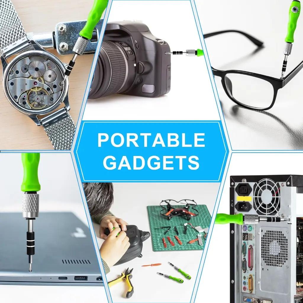 32 in 1 Small Precision Screwdriver Set, Magnetic Mini Screwdriver Set, Professional Tiny Repair Tool Kit for Glasses, Watches, Laptop, Electronics, Toys, Jewelry, Computers_1.webp