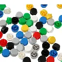 Tact Switches 12x12x7.3mm with Multicolored Switch Cap2.webp