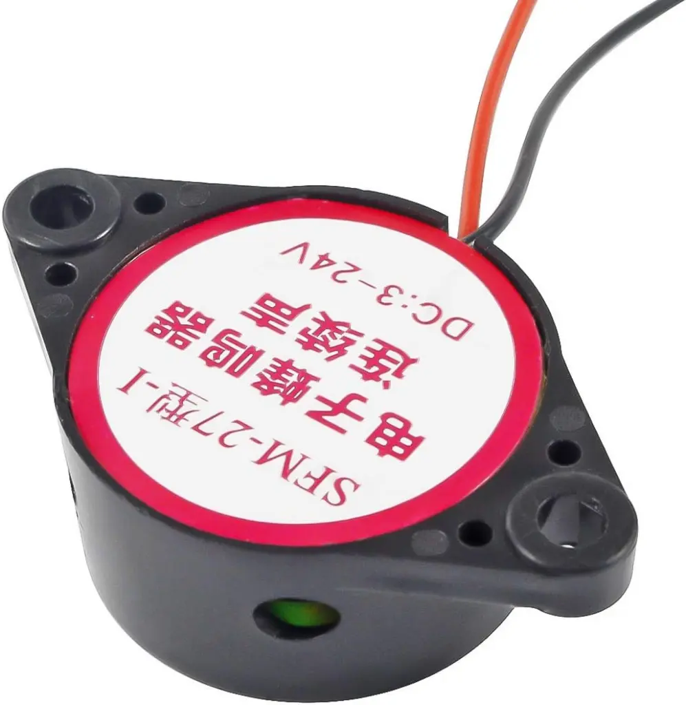 SFM-27 DC 3-24V Alarm Siren Electronic Piezo Active Buzzer, 95dB High Decibel Continuous Beep Speaker for Arduino 2.webp
