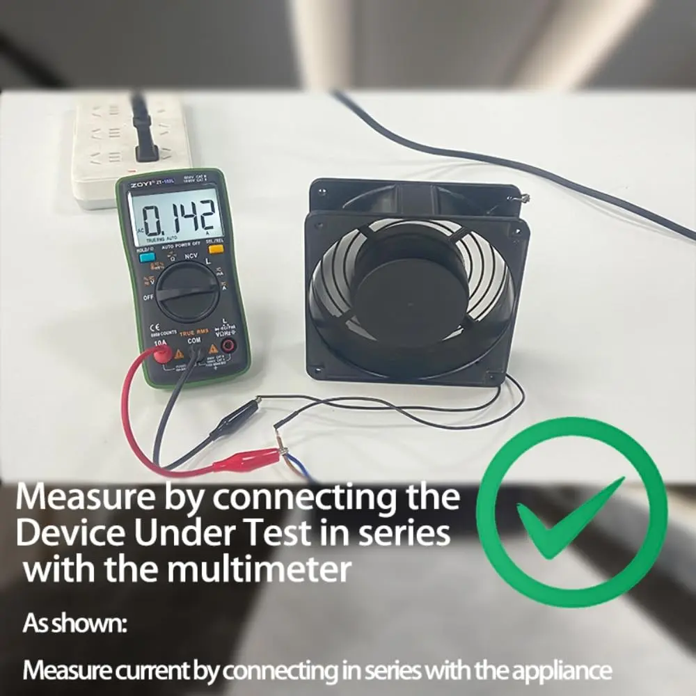 ZT-102L LCR Meter Inductance Tester Digital multimeter TRMS 6000 Counts accurately Measures Inductance Voltmeter Amp Meter ohmmetr Diodes Continuity Duty-Cycle Capacitance for Automotive 3.webp