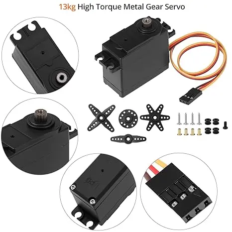 MG996R High Torque Metal Gear DC Servo Motor – 180 Degree 2.webp