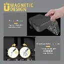 Ensemble de tournevis de précision 150-en-1, kit de tournevis compacts avec étui, outils de réparation électronique pour PC, ordinateur, ordinateur portable, iPhone, MacBook, lunettes, sonnette, montre, PS5, manette Xbox, RC (Noir)3.webp