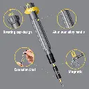 Ensemble de tournevis de précision 150-en-1, kit de tournevis compacts avec étui, outils de réparation électronique pour PC, ordinateur, ordinateur portable, iPhone, MacBook, lunettes, sonnette, montre, PS5, manette Xbox, RC (Noir)2.webp