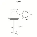 1000 pcs – LED light-emitting diodes, 10 mm round transparent, long leg_3.webp