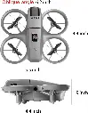 New D16 Dron Dual HD Camera Foldable Remote Control Drone with Optical Fow Hover Auto Intelligent Obstacle Avoidance Indoor and Outdoor Drone 2.webp