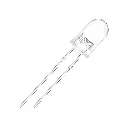 100 pcs 5mm Pink LED Diode Lights (Clear Round Transparent DC 3V 20mA) Bright Lighting Bulb Lamps Electronics Components Indicator Light Emitting Diodes_1.webp