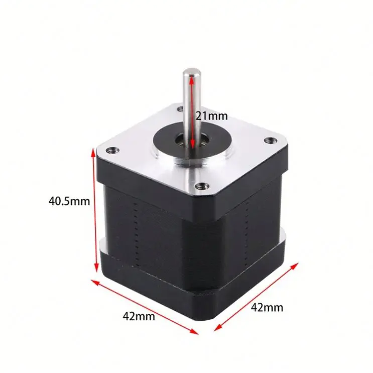 3D Printer Accessories – 17HS4401 Stepper Motor, Bipolar 4‑Wire, 1.8° Precision, DuPont Line 42 Compatible_1.webp