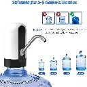 GetKen 5 Gallon Water Table Pump Rechargeable, Water Dispenser for 5 Gallon Bottle Bottom Loading, Portable USB Charging Automatic Drinking Mini Water Jug Dispenser, for Camping, Kitchen4.webp