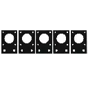 Motor Mounting Plate, 42 Stepper Motor Mounting Plate 3D Printer Fixed Bracket, For NEMA 17 42 Series Stepper Motor, For 2020 3.webp