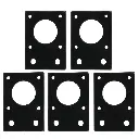 Motor Mounting Plate, 42 Stepper Motor Mounting Plate 3D Printer Fixed Bracket, For NEMA 17 42 Series Stepper Motor, For 2020 1.webp