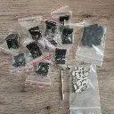 2020 Aluminum Extrusion T Slot Corner Bracket 20 Series Extruded Hardware L Connector with M5 Nuts Bolts for  20mm T V Slot Black Aluminum Profile Rail Accessories2.webp