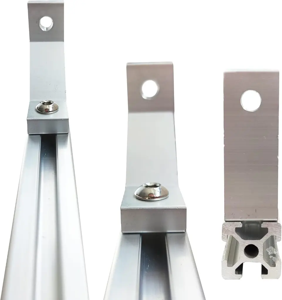 10Sets Heavy Duty 2020 Aluminum Extrusion Corner Brackets 20 Series Extrusion Connectors with 10PCS 2020 4.webp