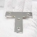 10 Sets Aluminum T Brackets - 10Pcs 2020 Profiles Joint Brackets with 40Pcs M5 T Slot Nuts and Bolts for T Slot Rail 3.webp