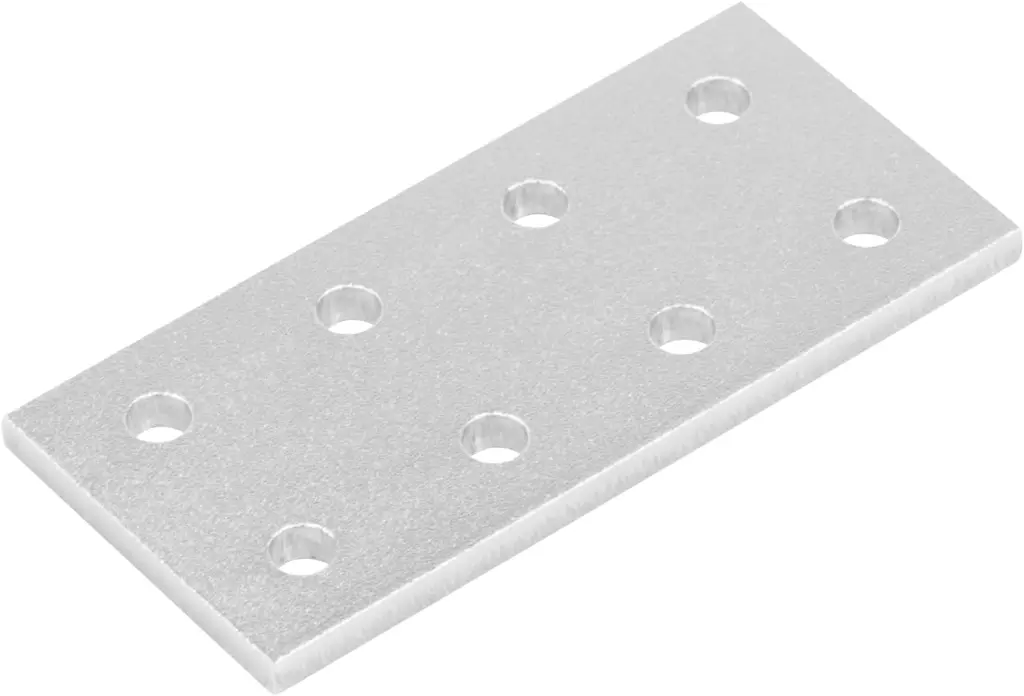 Flat Joining Plates for 2020 2040 T-Slot Aluminum Profile, 8 Hole Rectangular 20 Series Plate3.webp