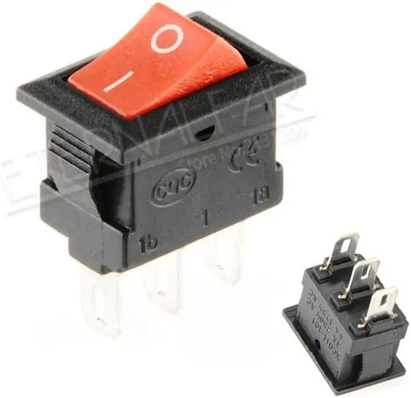 KCD11-101 Push Button Switch 10x15mm SPST 2Pin 3Pin 3A 250V 6A KCD11 Snap-in1.webp