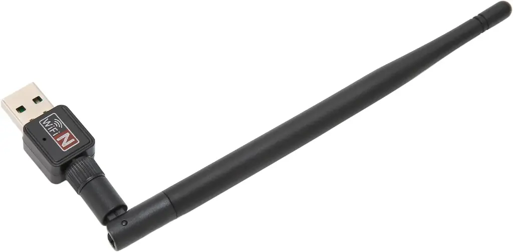 150Mbps Mini External Wireless Card,Mini USB WiFi Adapter Antenna LAN Ethernet WiFi Receiver Network Card LAN Ethernet USB WiFi Adapter 802.11nq.webp