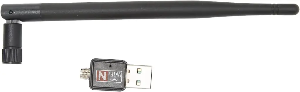 150Mbps Mini External Wireless Card,Mini USB WiFi Adapter Antenna LAN Ethernet WiFi Receiver Network Card LAN Ethernet USB WiFi Adapter 802.11n3.webp