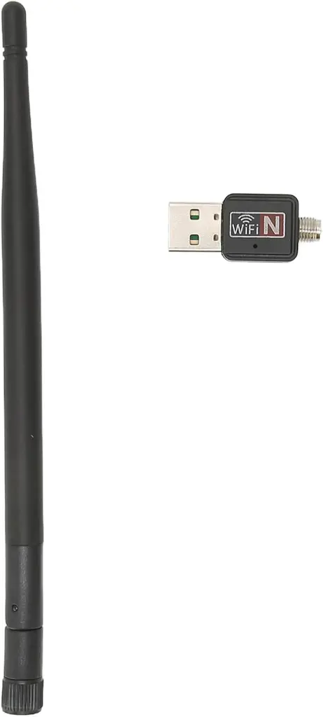 150Mbps Mini External Wireless Card,Mini USB WiFi Adapter Antenna LAN Ethernet WiFi Receiver Network Card LAN Ethernet USB WiFi Adapter 802.11n4.webp