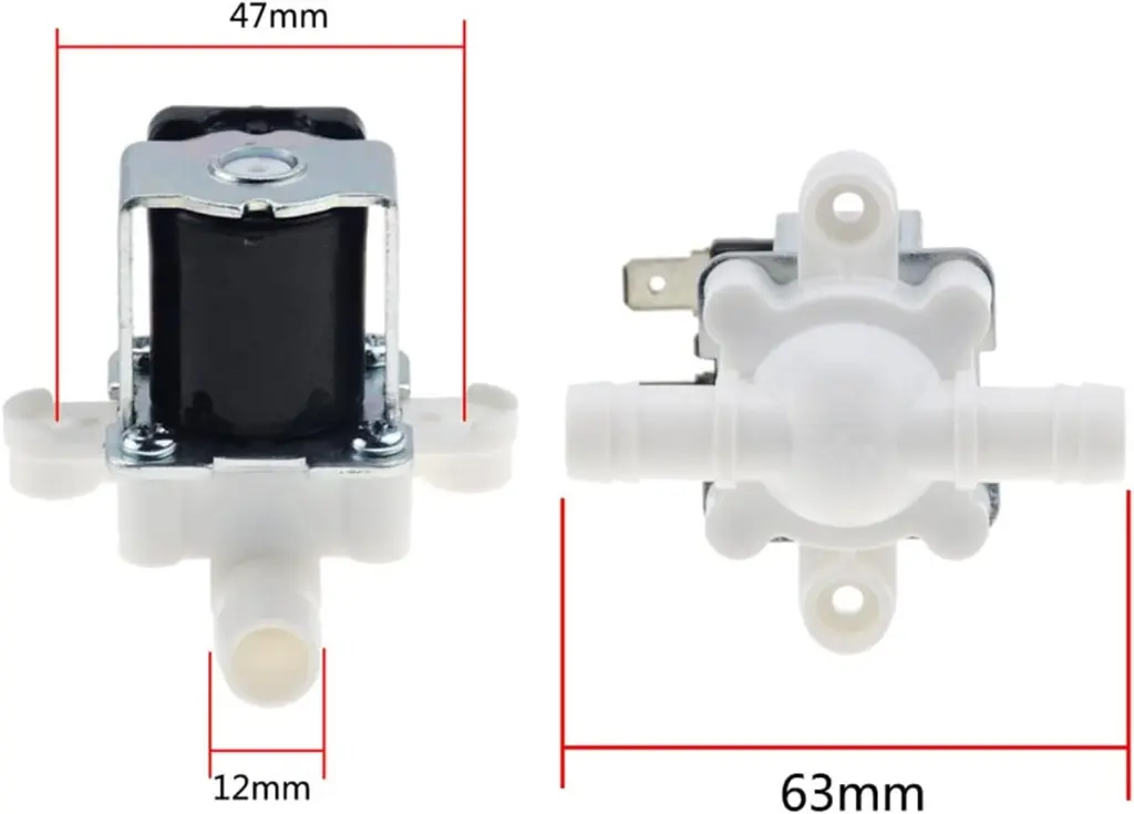 Pressurized Solenoid Valve Inlet Valve 10mm for Water Dispenser Water Purifier Plastic Water Valve 4.webp